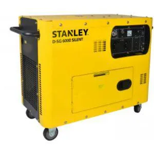 Stanley® D-SG 6000 Diesel aggregaatti 2 x 230 V + 1 x 400 V 6300 W