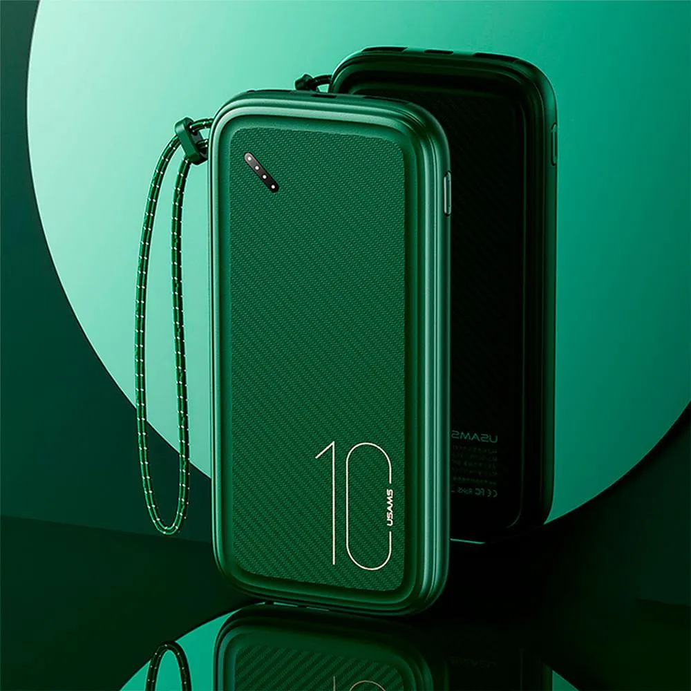 Power Bank 10,000 mAh + Cinta Verde