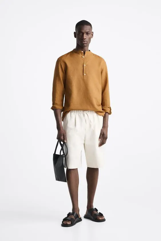 CAMISA LINO - ALGODÓN