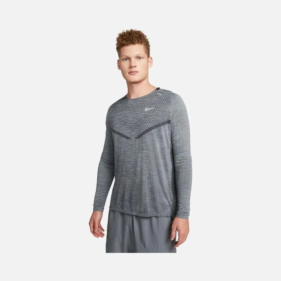 Nike Dri-Fit ADV Techknit Ultra Running Long-Sleeve Erkek Tişört