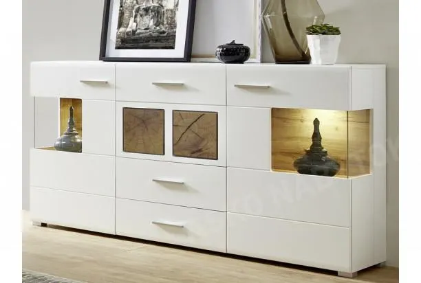 Široká komoda Fun plus, s osvetlením