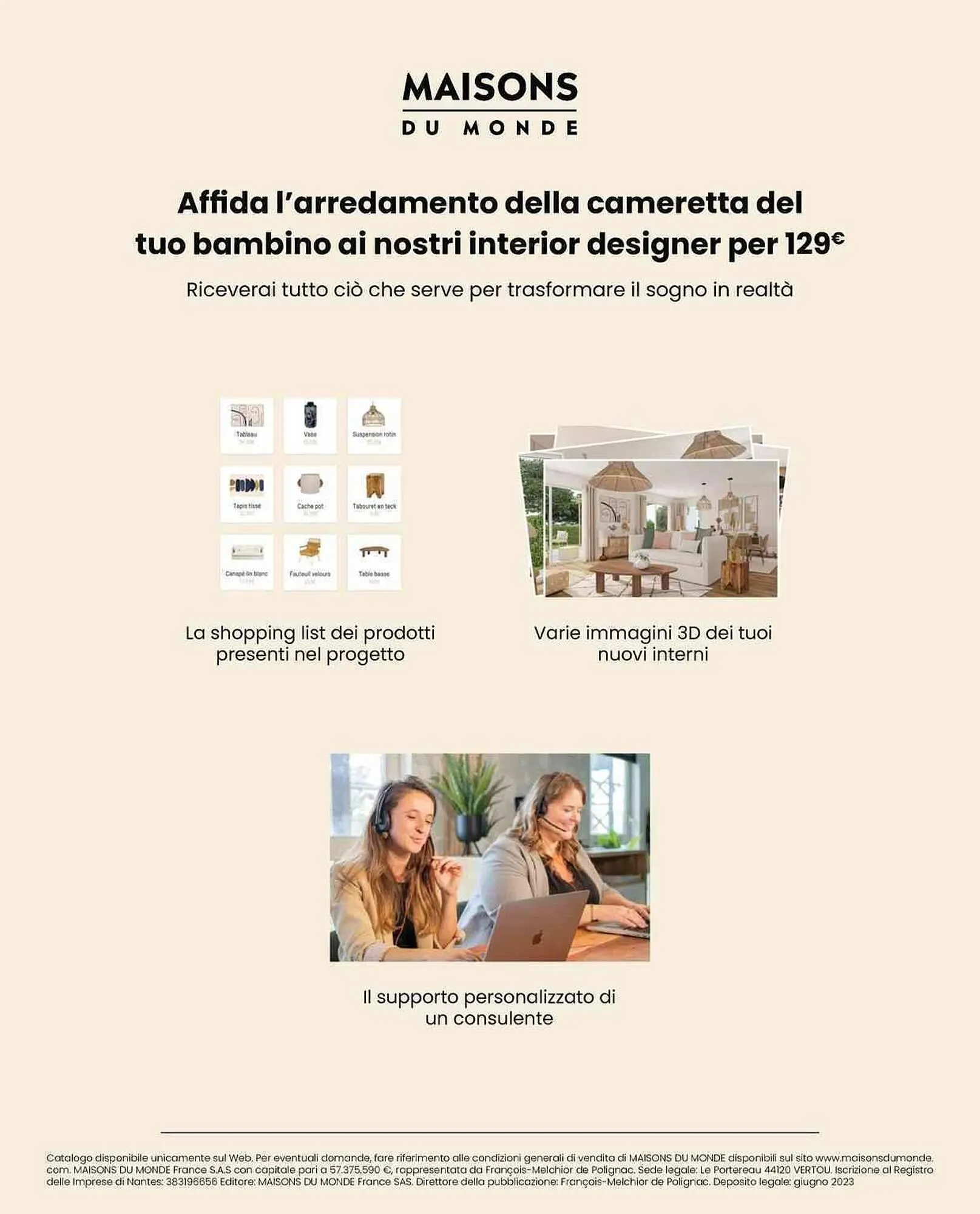 Volantino Maisons du Monde da 8 giugno a 31 dicembre di 2023 - Pagina del volantino 67