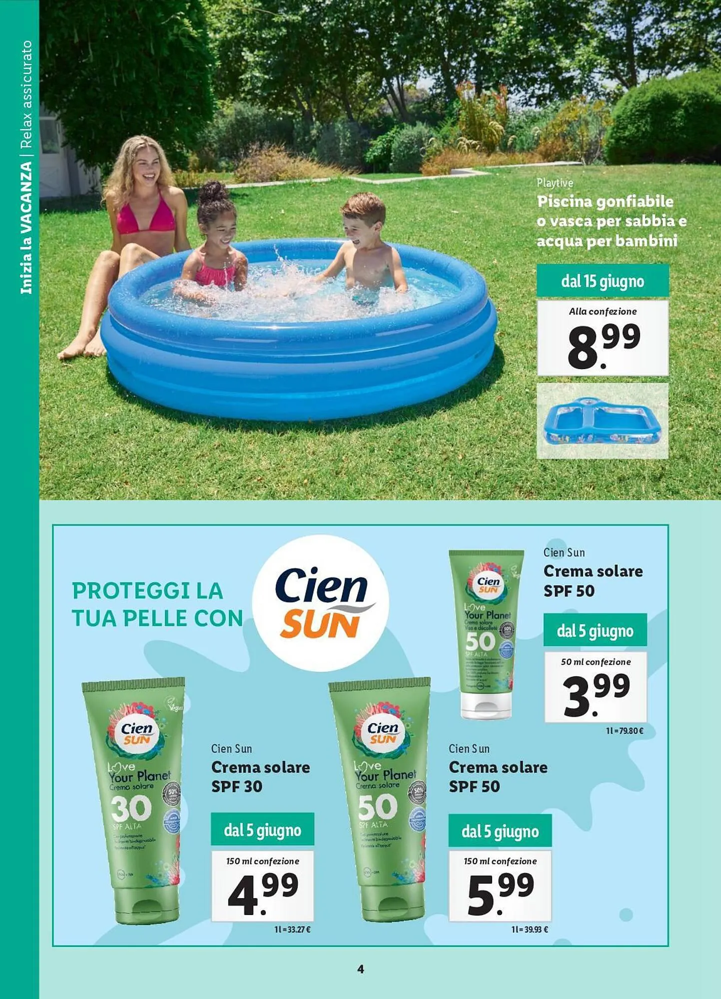 Volantino Lidl da 1 giugno a 30 luglio di 2023 - Pagina del volantino 4