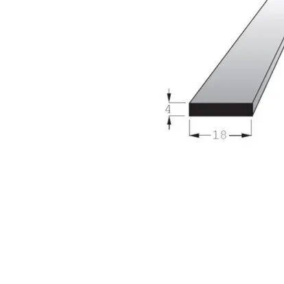 Spálenský Omítník borovice 240 x 1,8 x 0,4 cm