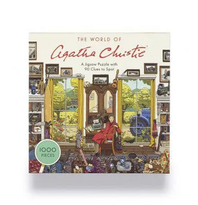 The World of Agatha Christie: 1000-piece Jigsaw: 1000-piece Jigsaw with 90 clues to spot