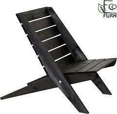 Ecofurn Granny, mänty musta öljytty