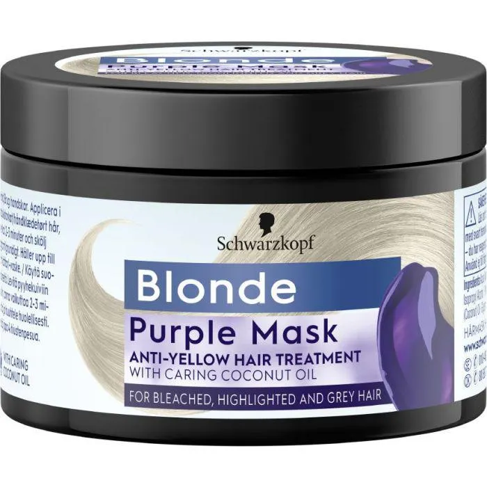 Schwarzkopf Blonde Purple hiusnaamio 150 ml 1kpl