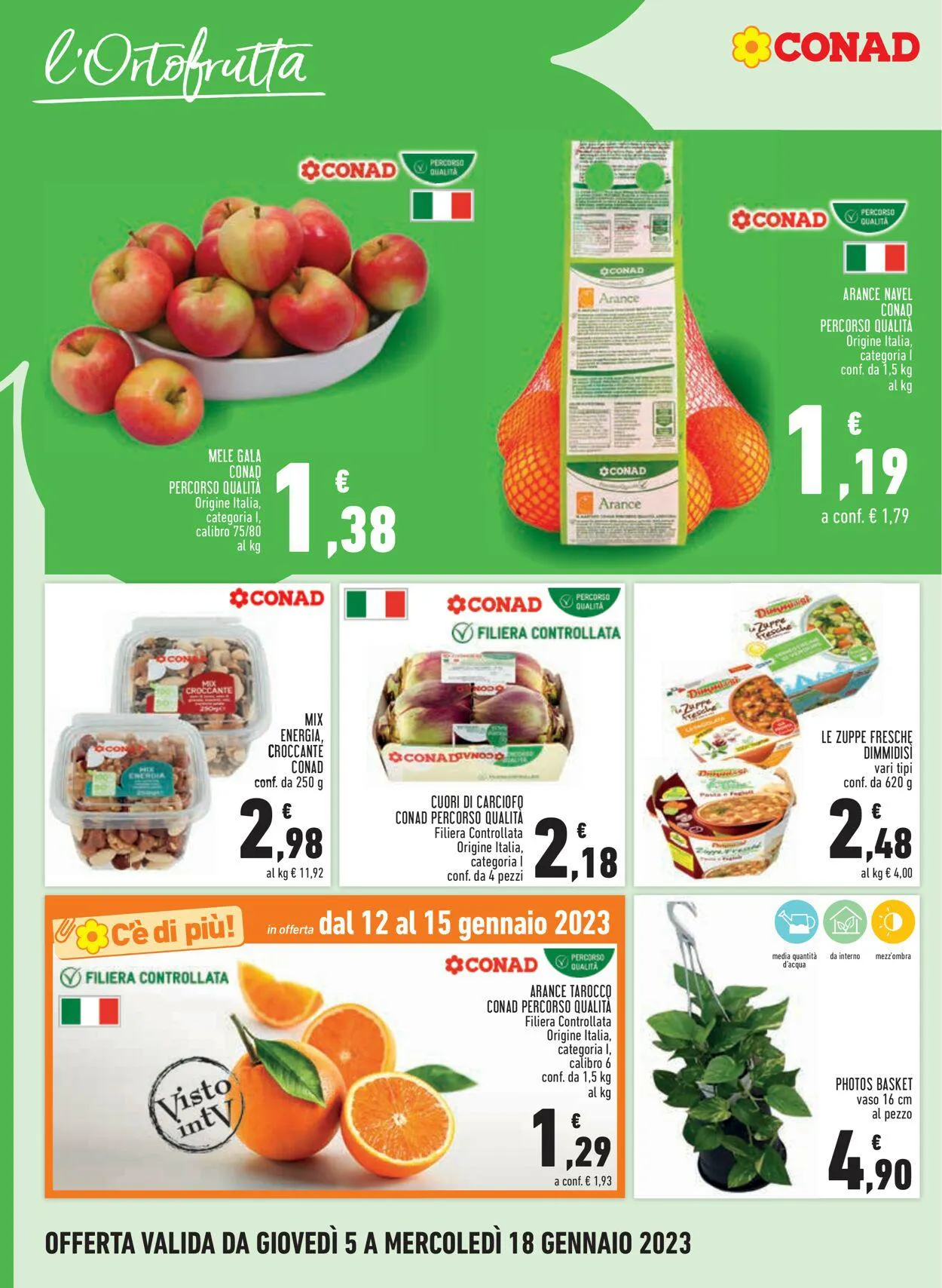 Conad Volantino attuale da 4 gennaio a 1 febbraio di 2024 - Pagina del volantino 2