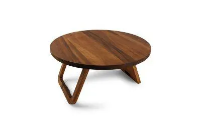 Dienblad 48xH20cm op voet hout Dina