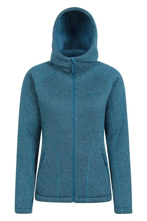 Nevis Womens Fur Lined Hoodie