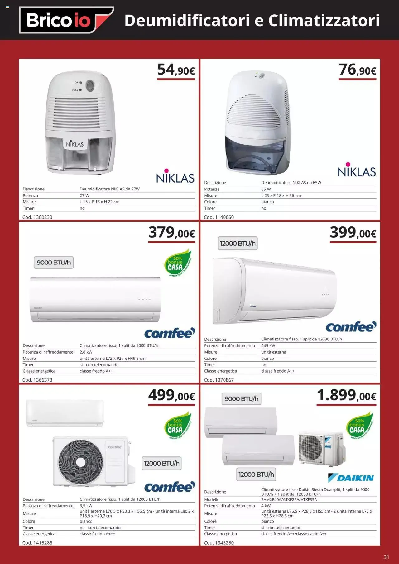 Brico io - Catalogo Riscaldamento da 1 ottobre a 31 dicembre di 2023 - Pagina del volantino 31