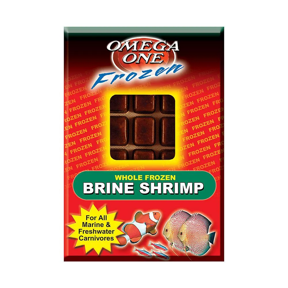 Omega™ One Frozen Brine Shrimp Fish Food