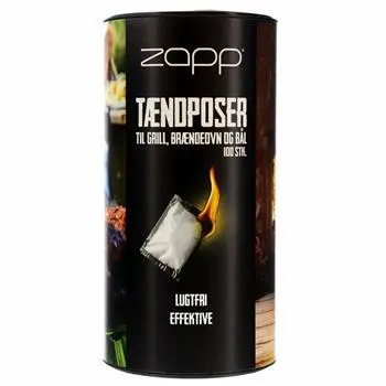 Zapp Optændingspose tønde 100 stk