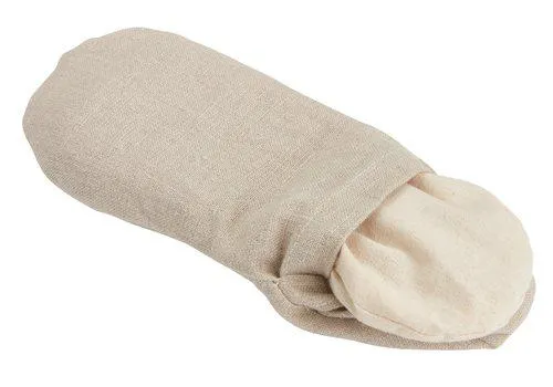 Eye mask RUTVIK linen cover/clay beads