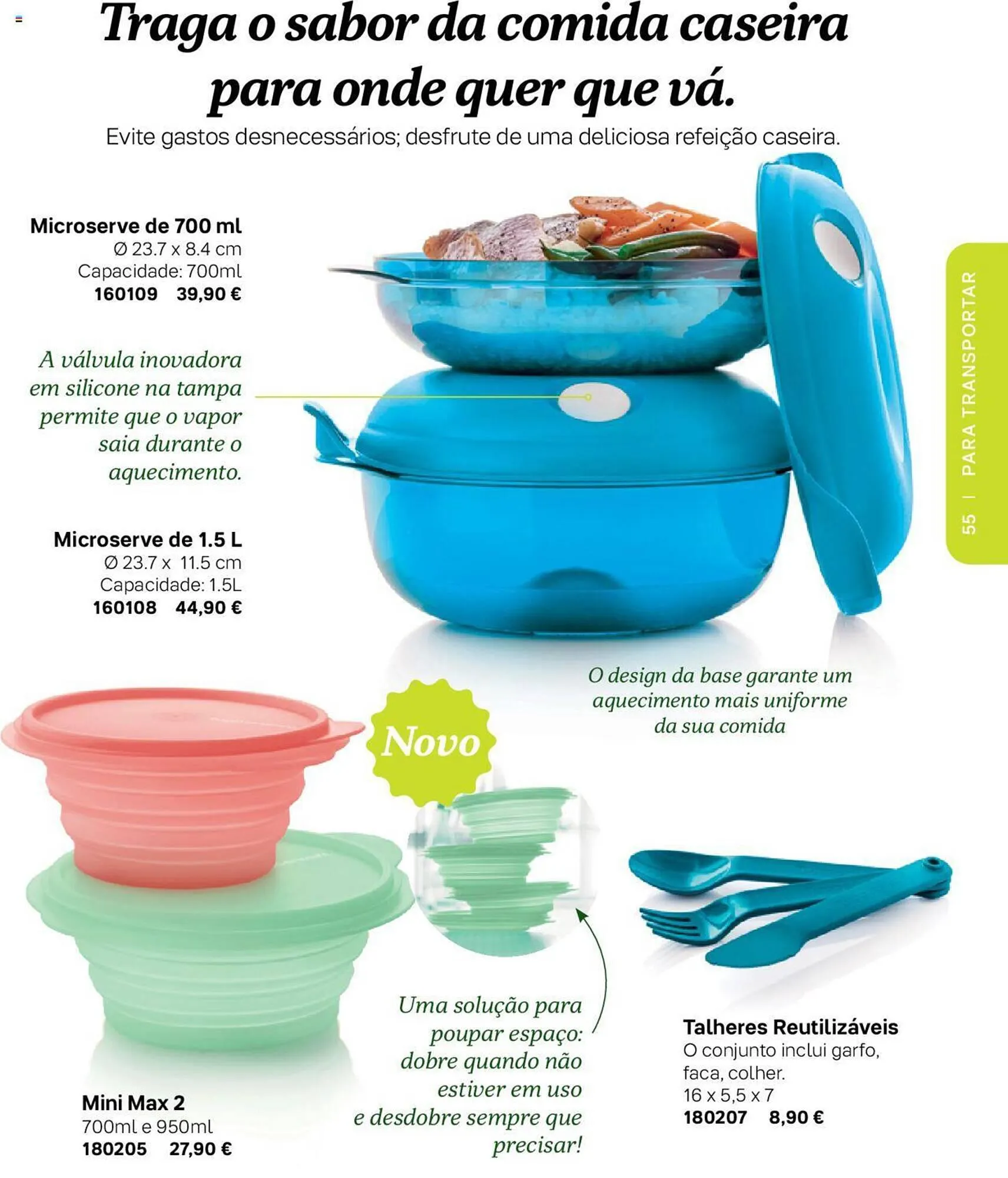 Folheto Folheto Tupperware de 7 de março até 31 de agosto 2023 - Pagina 55