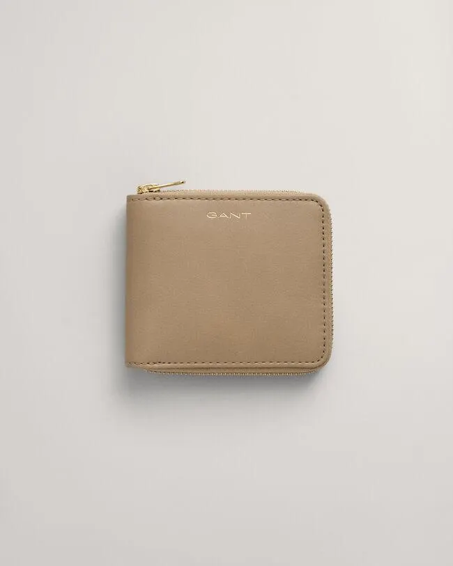 Vetoketjullinen nahkalompakko