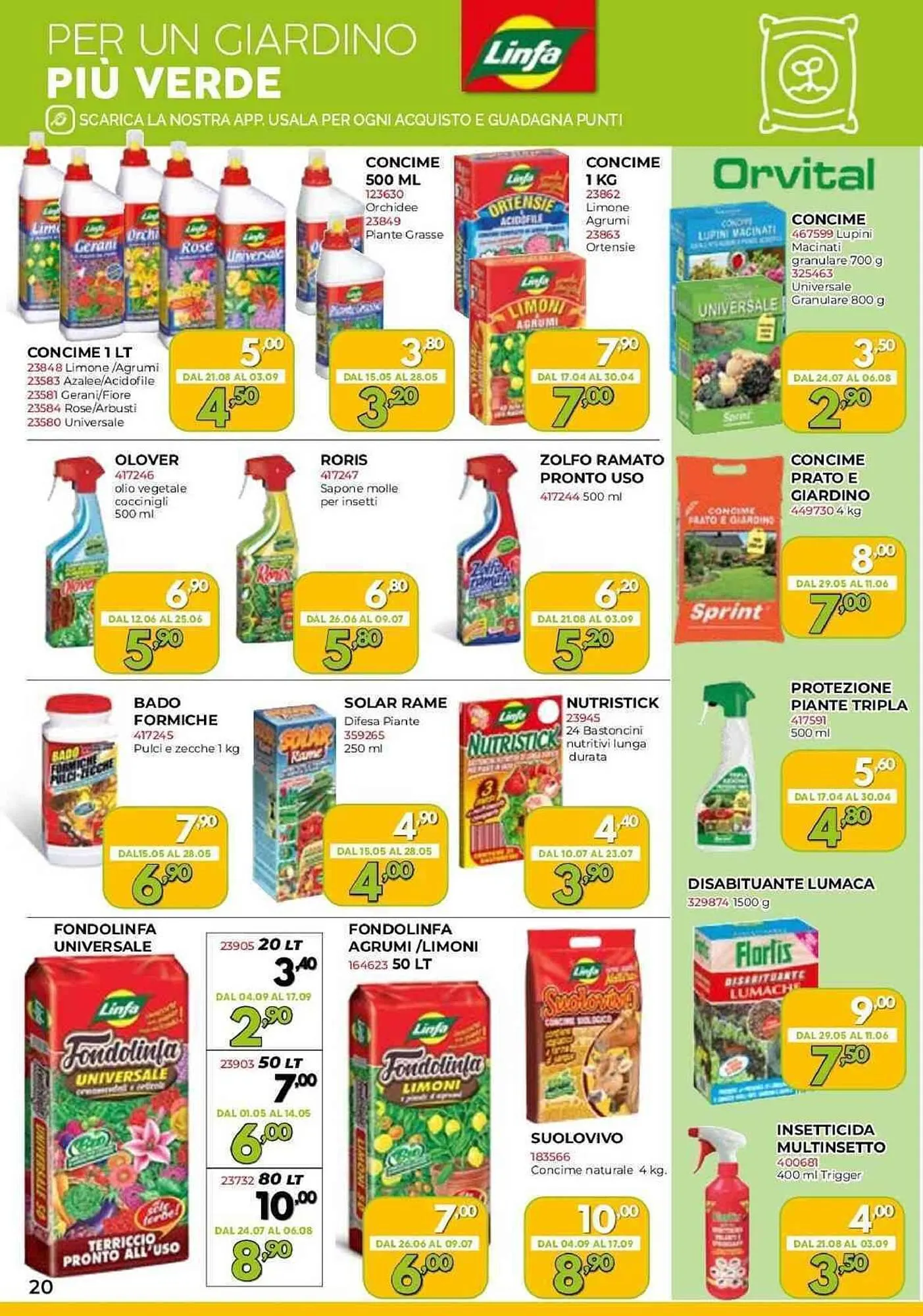 Volantino Orizzonte da 11 aprile a 1 ottobre di 2023 - Pagina del volantino 20