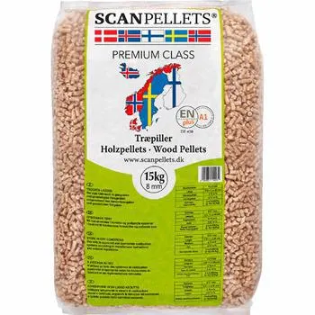 ScanPellets 8mm træpiller 15 kg