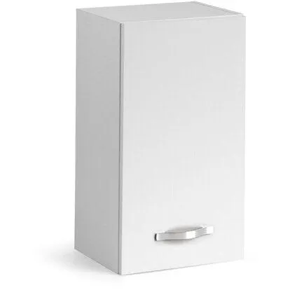 Pensile cucina 40 cm 1 anta bianco frassinato