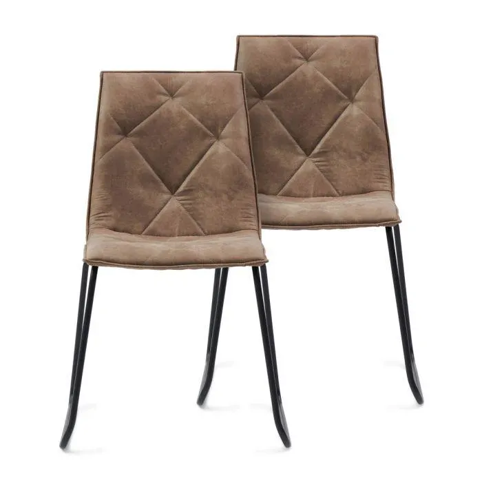 Dining Chair Venice Park, Coffee, Pellini, Set of 2