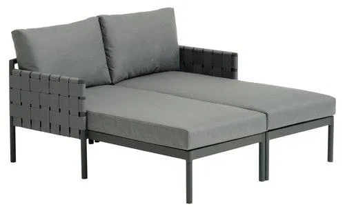 Lettino IANO P136xL156 grigio