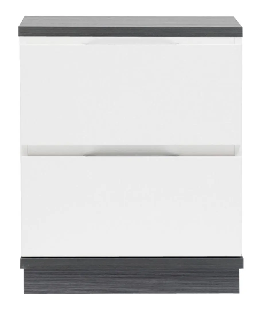 OTSO-lipasto 46 cm Tummanharmaa/Valkoinen