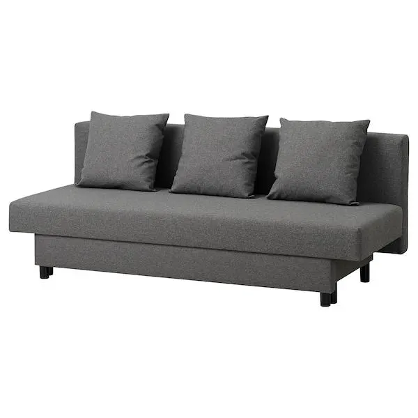 Sofá cama 3 plazas, gris