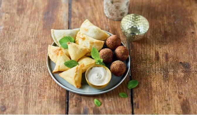 Mezze, assortiment de 12 pièces