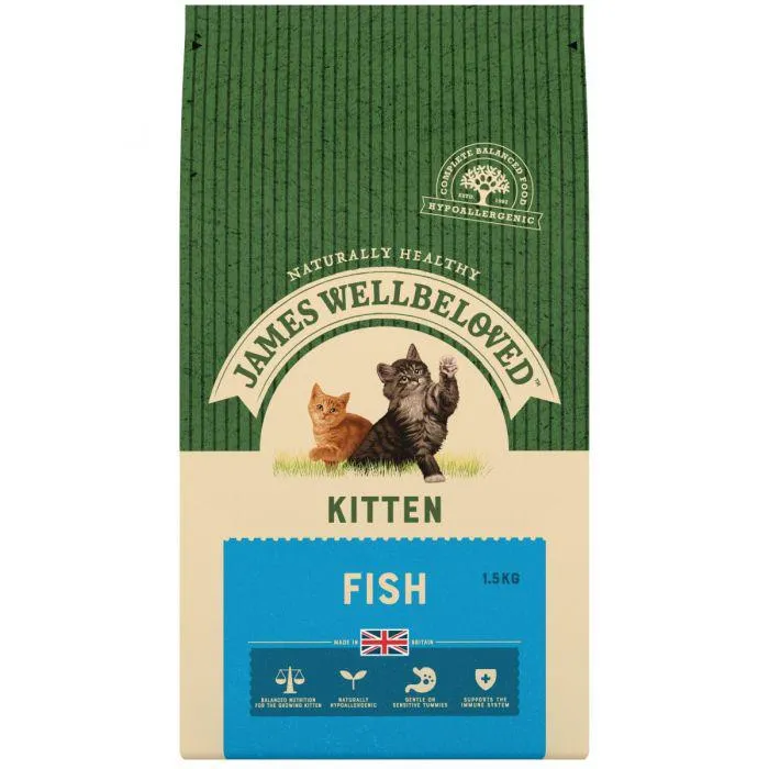 James Wellbeloved Kitten Fish & Rice 1.5kg
