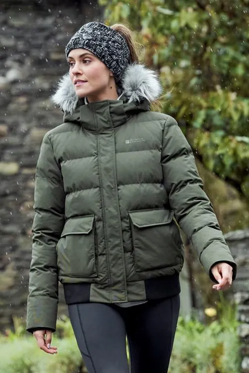 Franklin Womens Padded Bomber Jacket