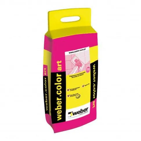 Tapa Juntas Weber Color Art bege Claro 5kg