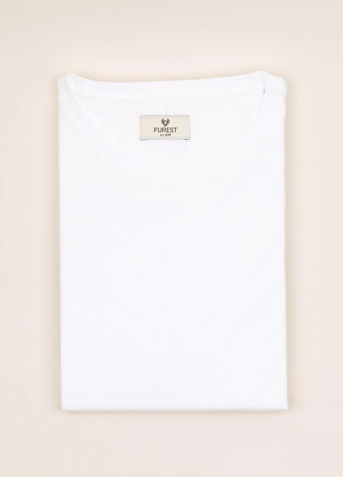 Camiseta básica manga corta FUREST COLECCIÓN blanco
