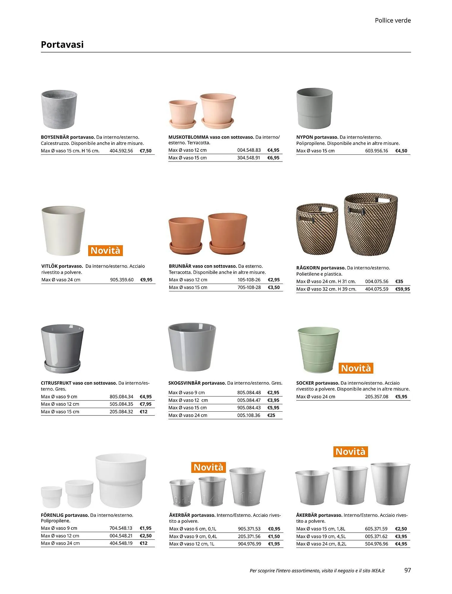 Volantino IKEA da 10 marzo a 30 settembre di 2023 - Pagina del volantino 97