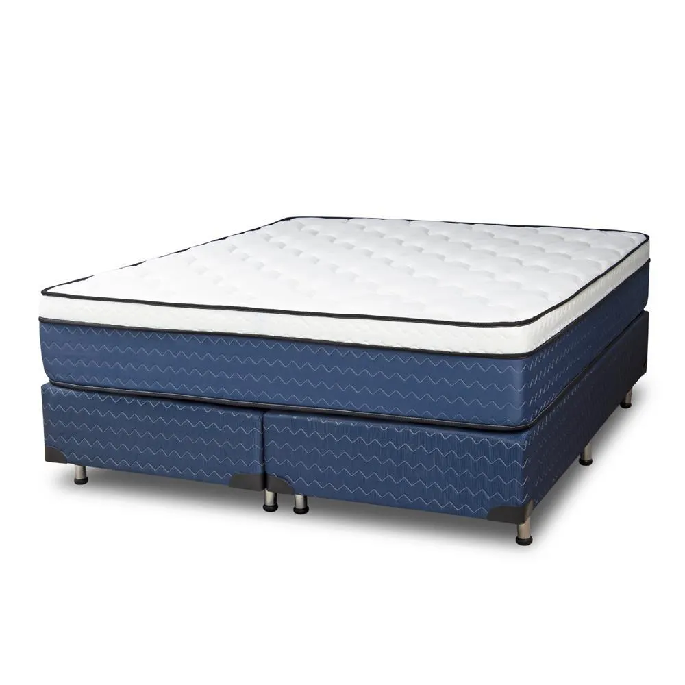COLCHON Y SOMMIER CAELO SPRING RESORTES ENFUNDADOS 200X200