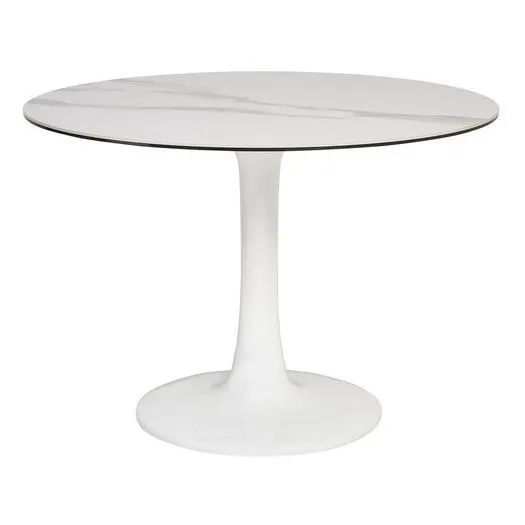 Lille Fixed Round Dining Table 110cm