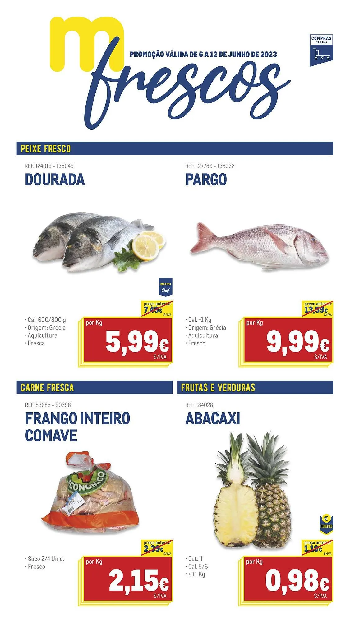 Folheto Folheto Makro de 6 de julho até 12 de julho 2023 - Pagina 1