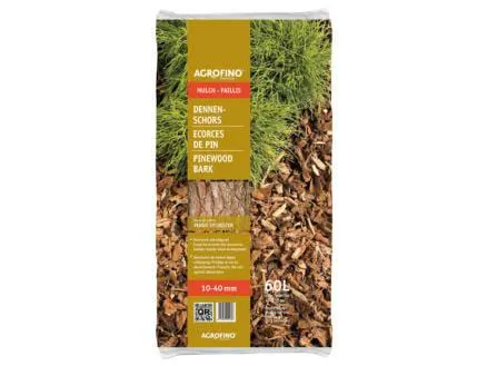 Agrofino Mulch boomschors 10-40 mm 60l den