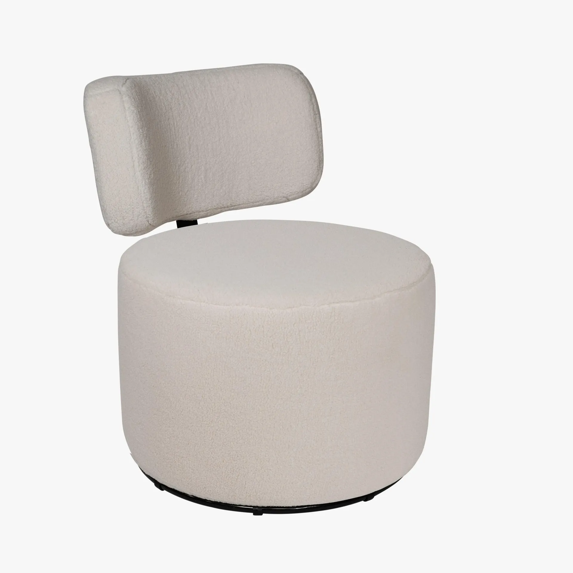 SAMMY POODLE Drehsessel/Hocker