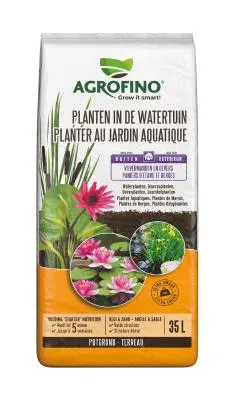 Potgrond voor waterplanten 35l