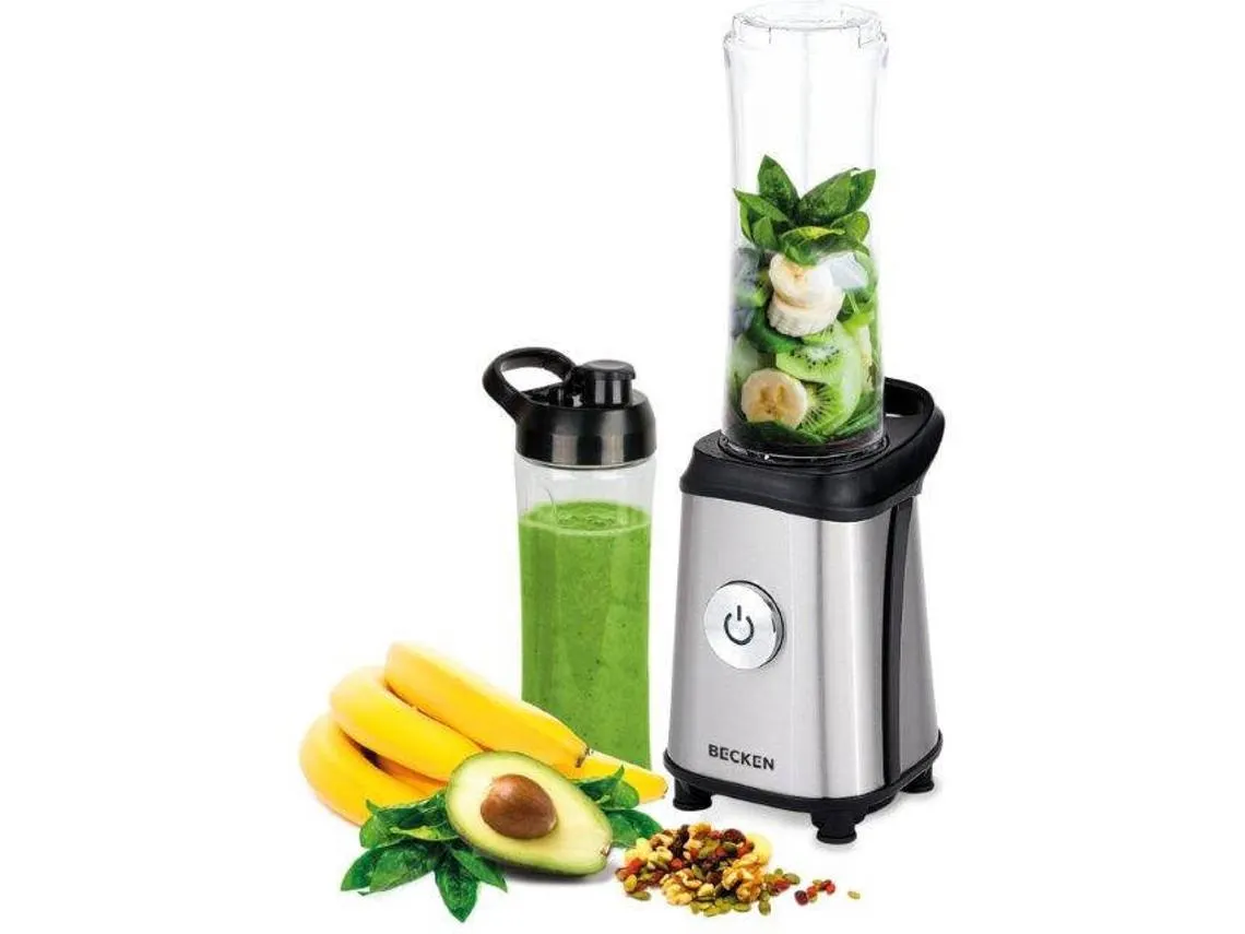 Liquidificador BECKEN BTB2692 (350 W - 0.6 L - Preto e Inox)