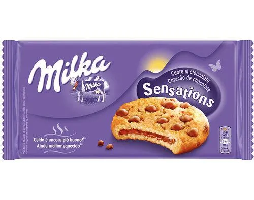 bolacha milka cookie chocolate 156g