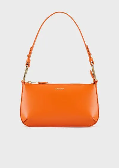 Medium la Prima baguette bag in palmellato leather