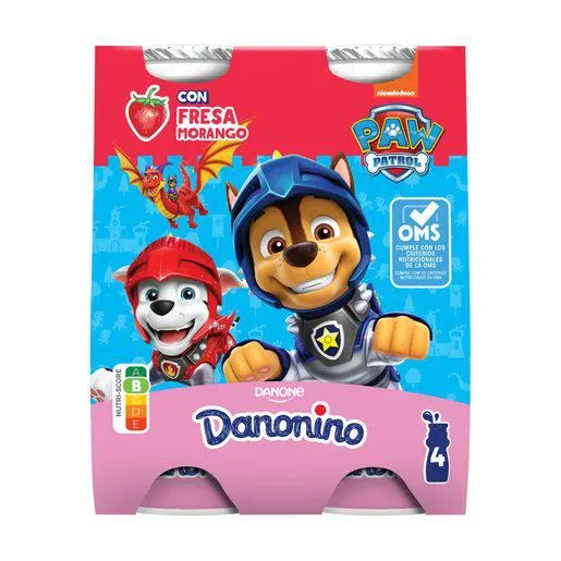 DANONINO Bebedino Morango Danonino 4x100 g