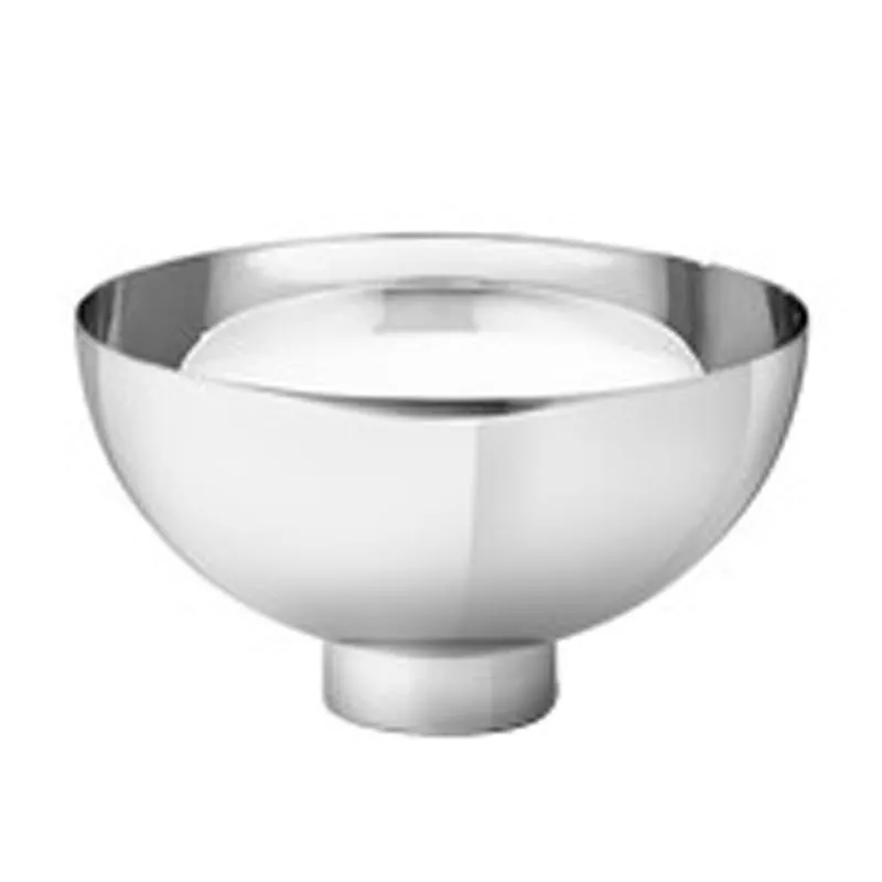 Georg Jensen ILSE Skål Mellem Blankt Stål 16 cm