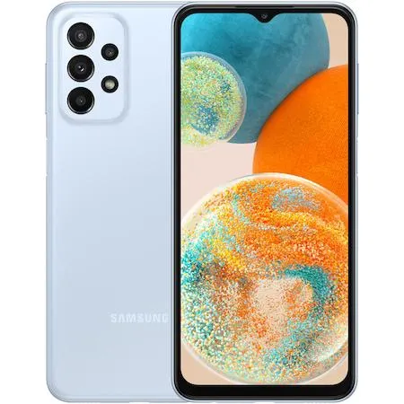 Samsung Galaxy A23 5G Mobiltelefon, Kártyafüggetlen, Dual SIM, 64GB, Kék