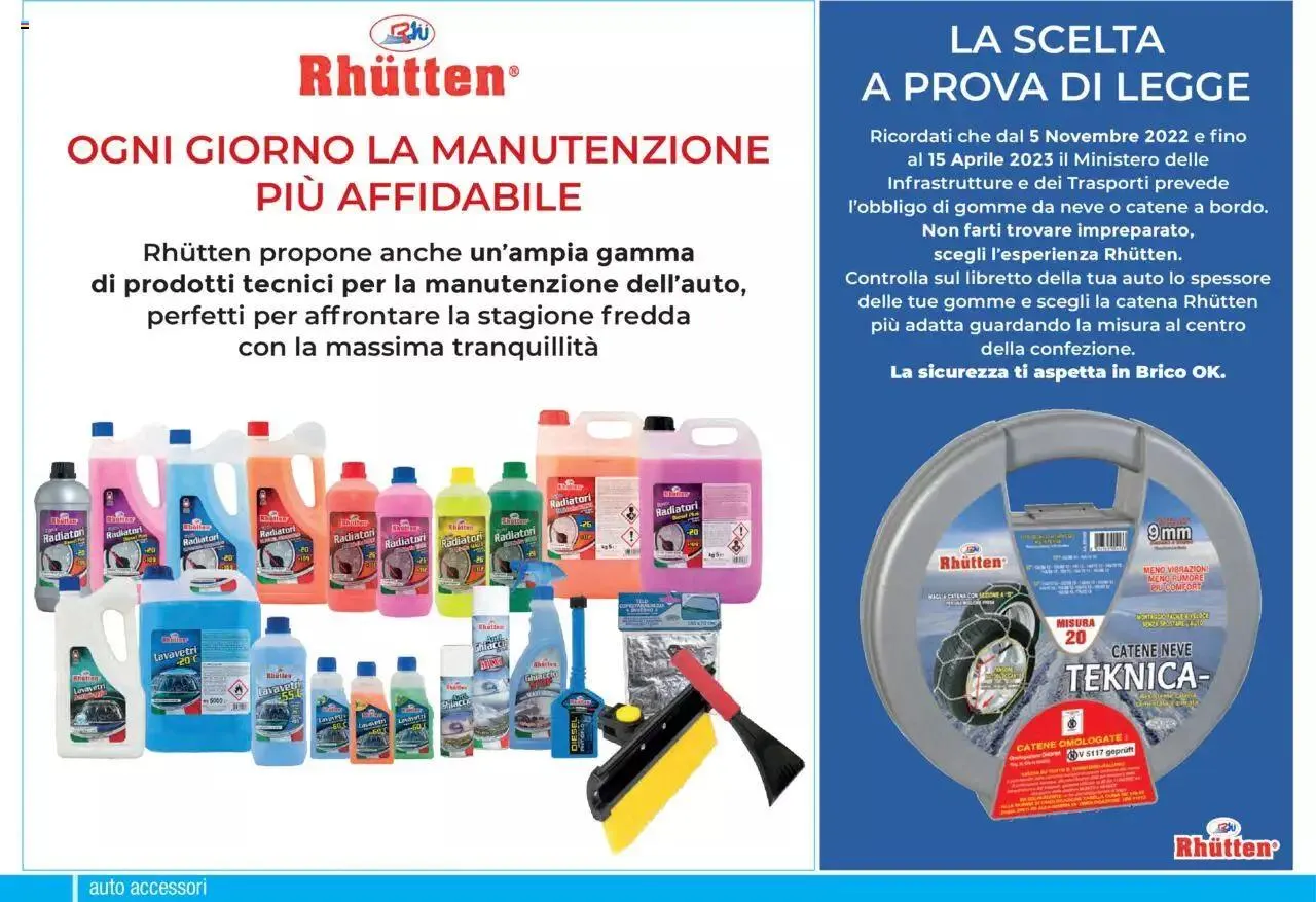 Brico OK - Catalogo autunno inverno 2022 Auto Accessori da 23 settembre a 31 dicembre di 2023 - Pagina del volantino 3