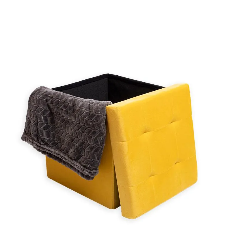 Banco Arrumação Veludo Capitoné