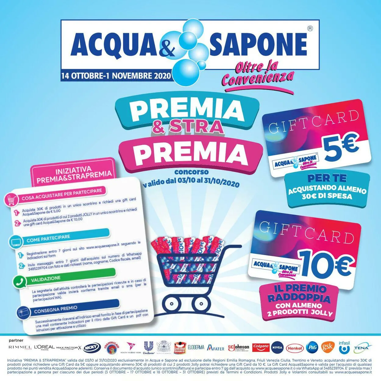 Acqua & Sapone Volantino attuale da 1 gennaio a 14 ottobre di 2023 - Pagina del volantino 1