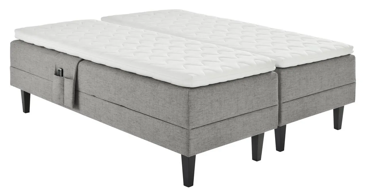 Asko Bonnell JULIET-moottorisänky 160 x 200 cm Harmaa, ilman sijauspatjaa ja jalkasarjaa