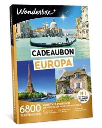 Wonderbox cadeaubon Europa